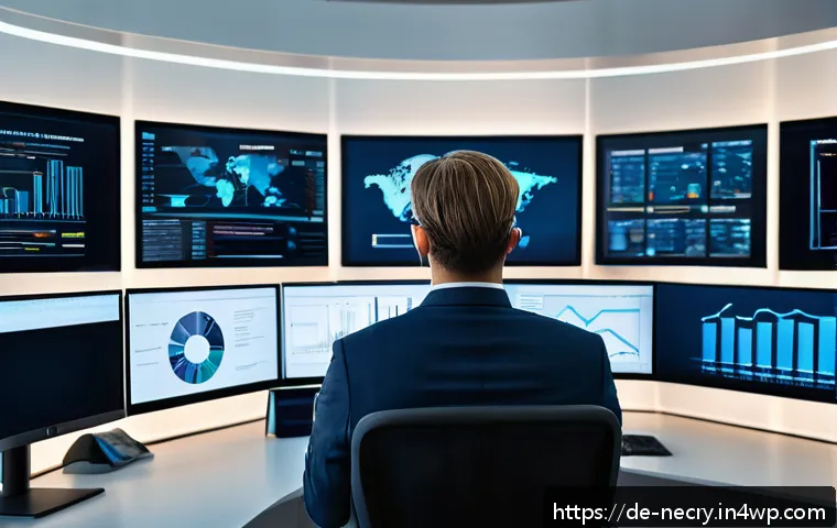 모바일 기기에서의 인공지능 활용 보안 - A high-tech mobile device security control center in a modern German office setting, featuring a cyb...